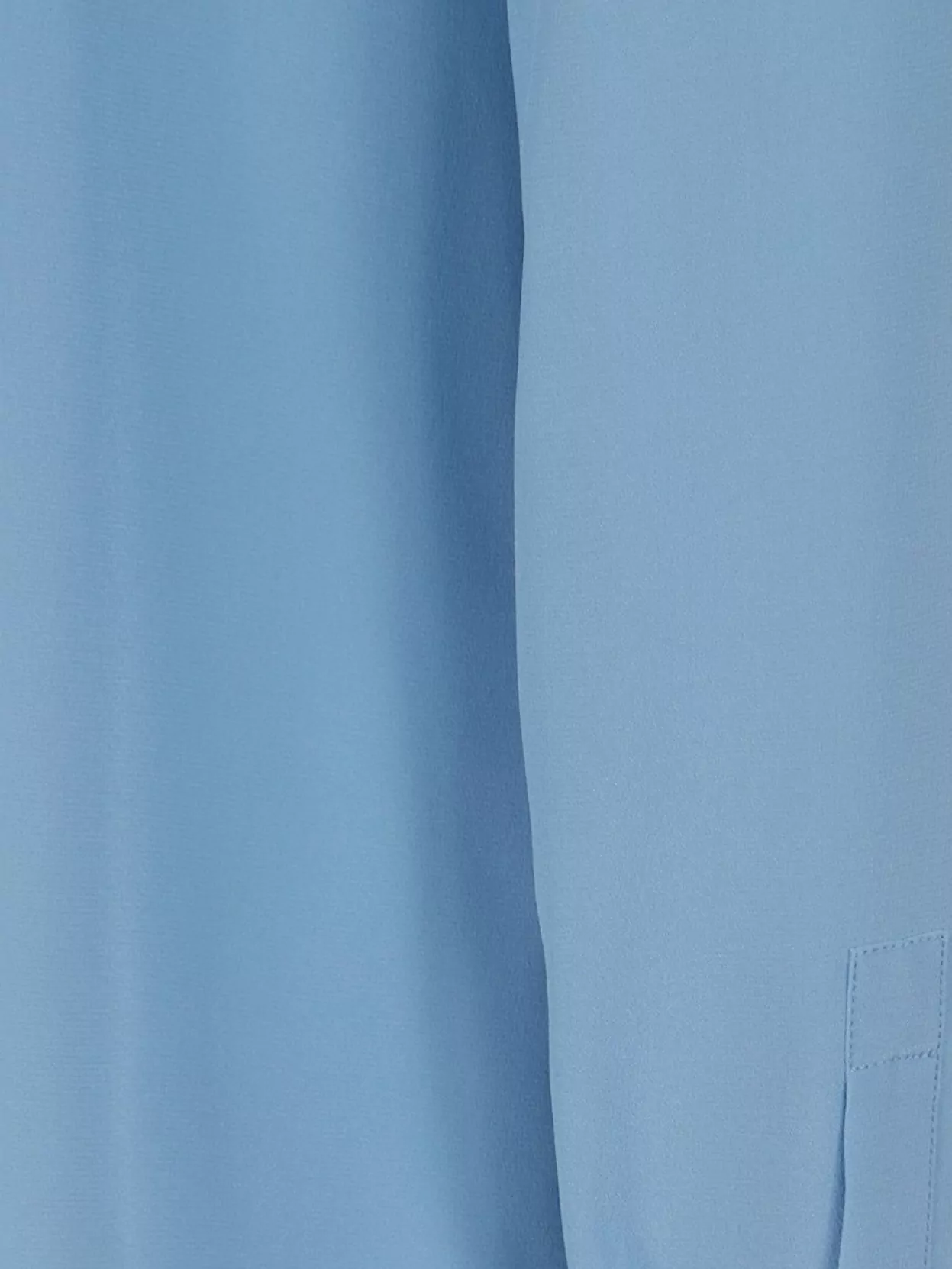 S Max Mara Silk Crepe Shirt Cuffed Sleeves