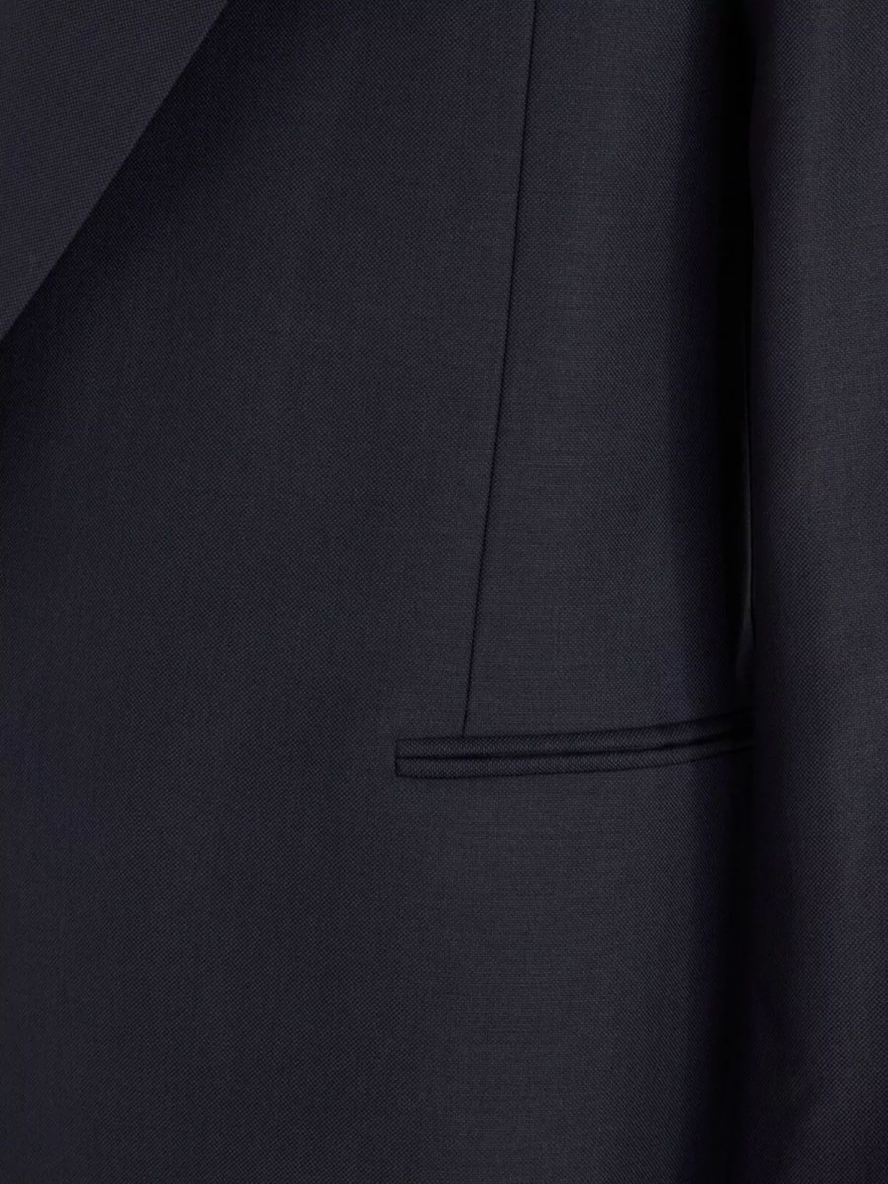Alexander Mcqueen Lapel Coat With Button Cuffs And Pockets