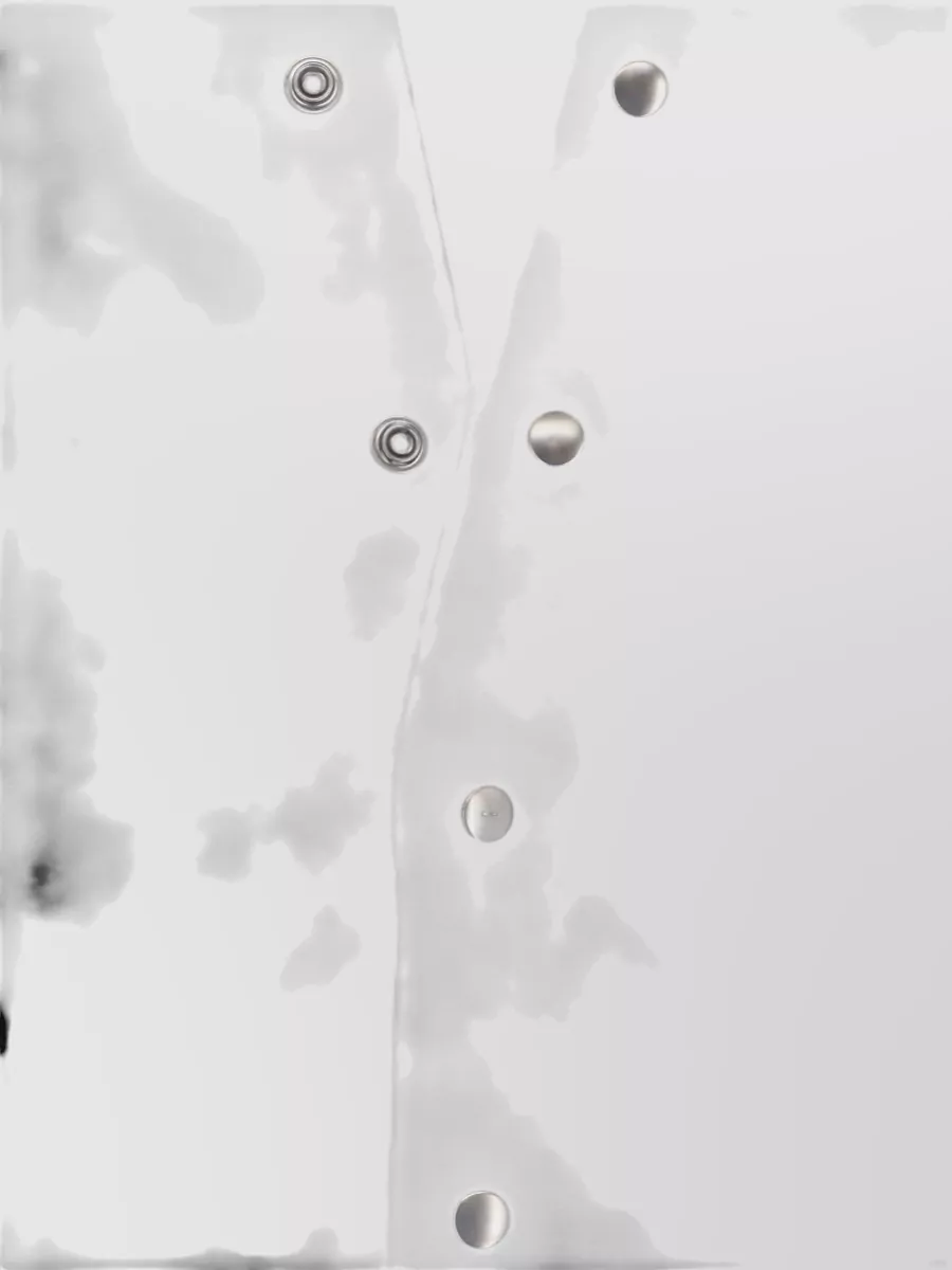 Rick Owens Drkshdw Cotton V-Neck Shirt Jacket