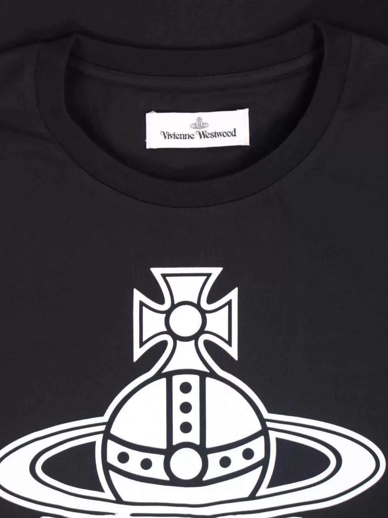 Vivienne Westwood Graphic Print Crew Neck Short Sleeve Top