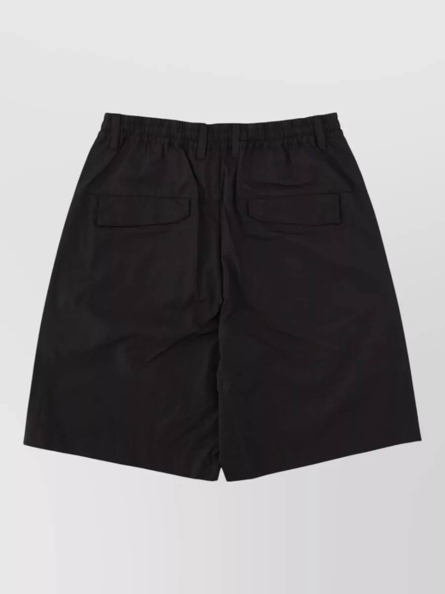 C.p. Company Cotton Logo Bermuda Shorts
