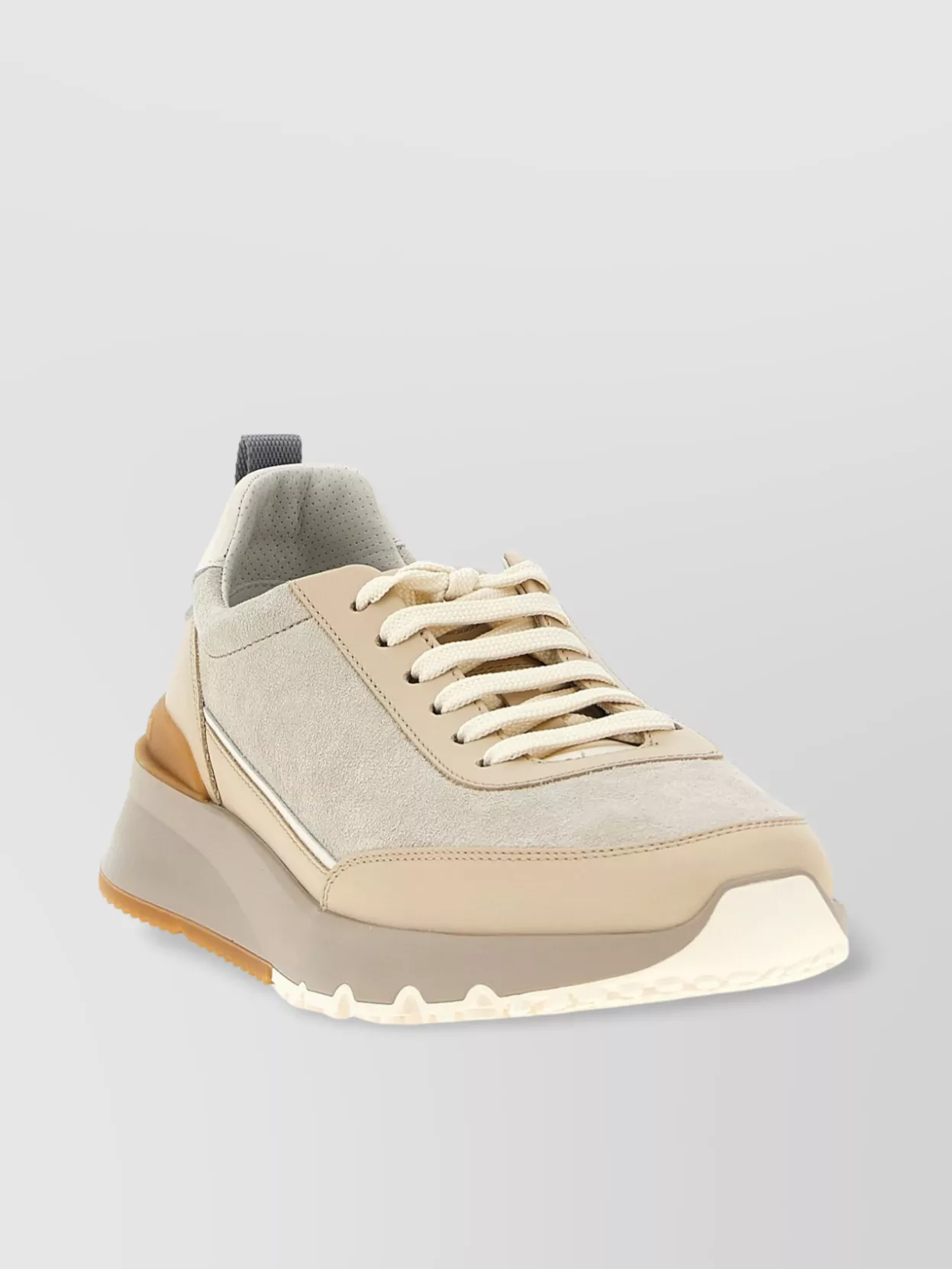 Brunello Cucinelli Sneakers Featuring Pull Tab