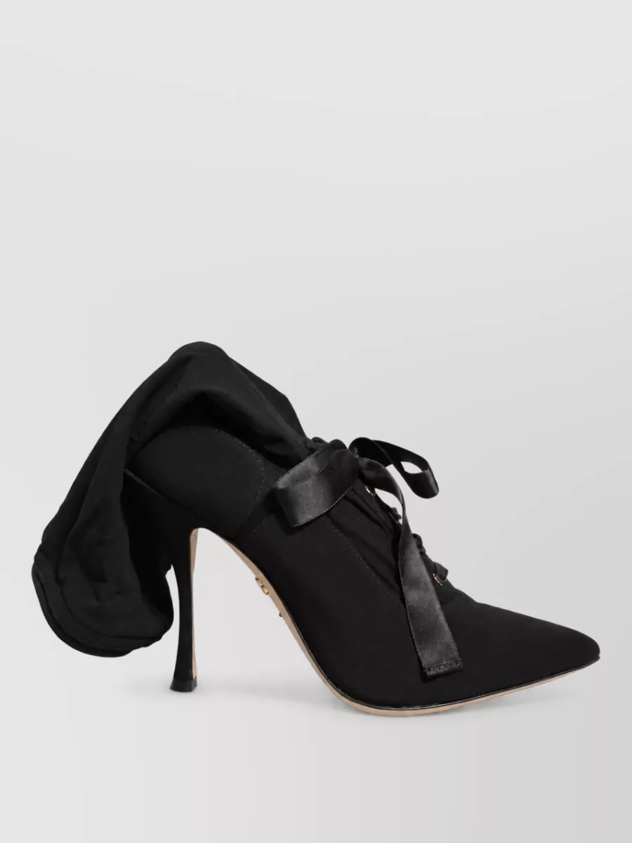 Dolce&Gabbana Mid Calf Stiletto Boots