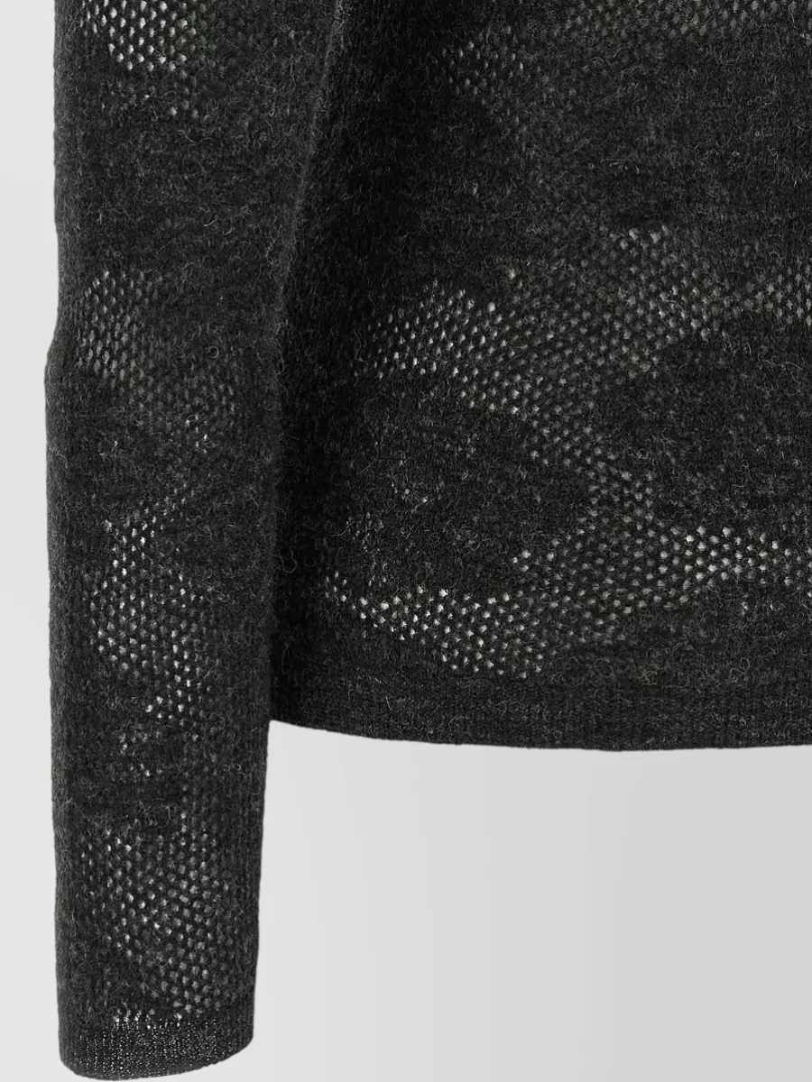Brunello Cucinelli Silk Blend Slim-Fit Crew-Neck Long-Sleeve Sweater