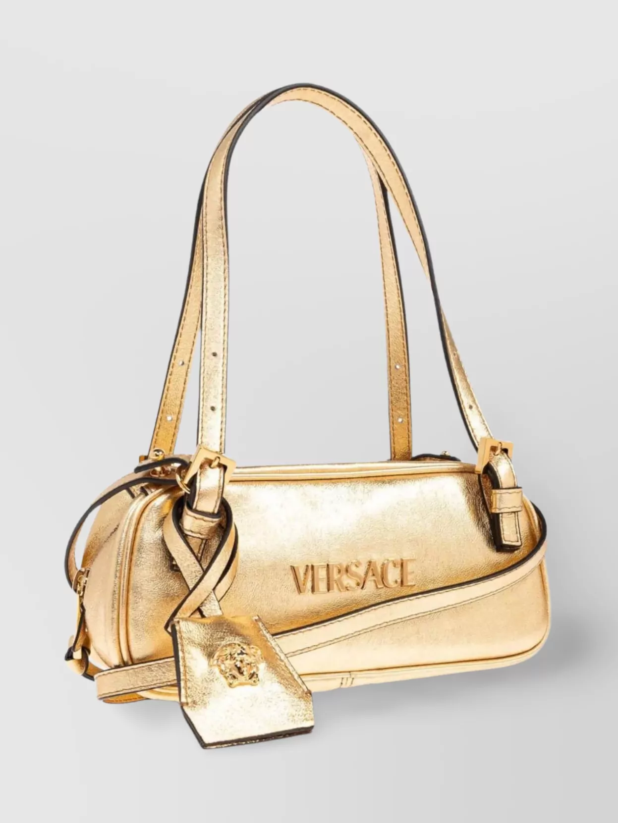 Versace Tag Mini Bowling Bag