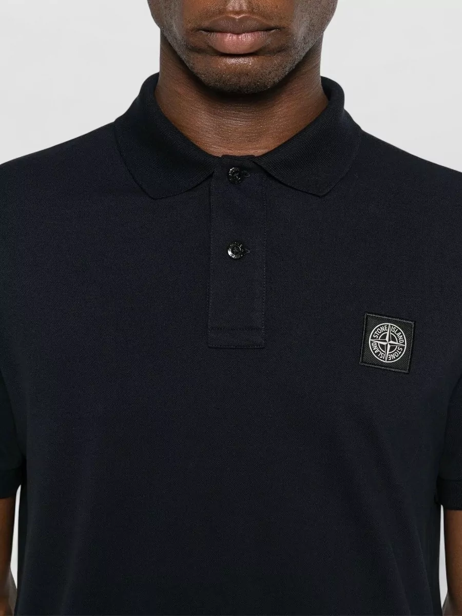 Stone Island Slim-Fit Cotton Polo Shirt