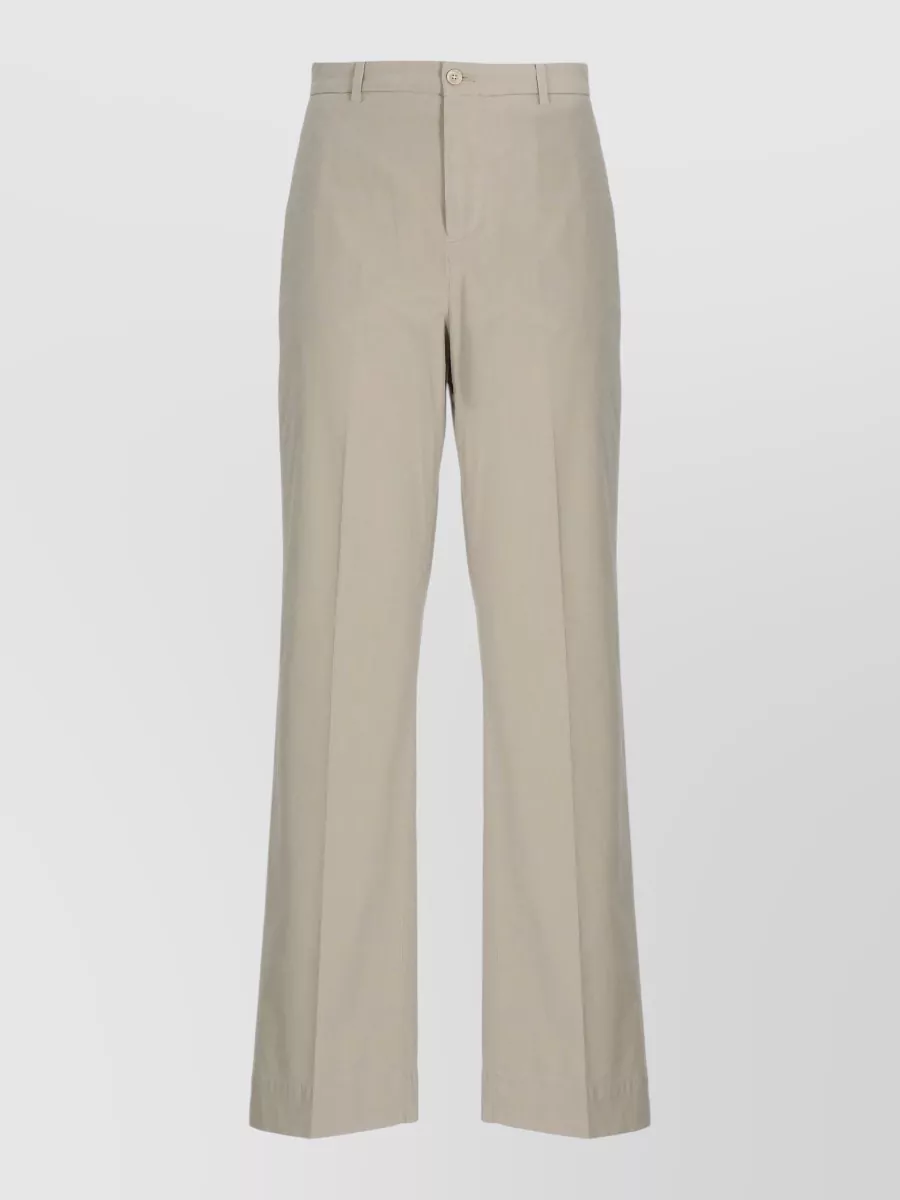 Briglia 1949 cotton wide-leg trousers
