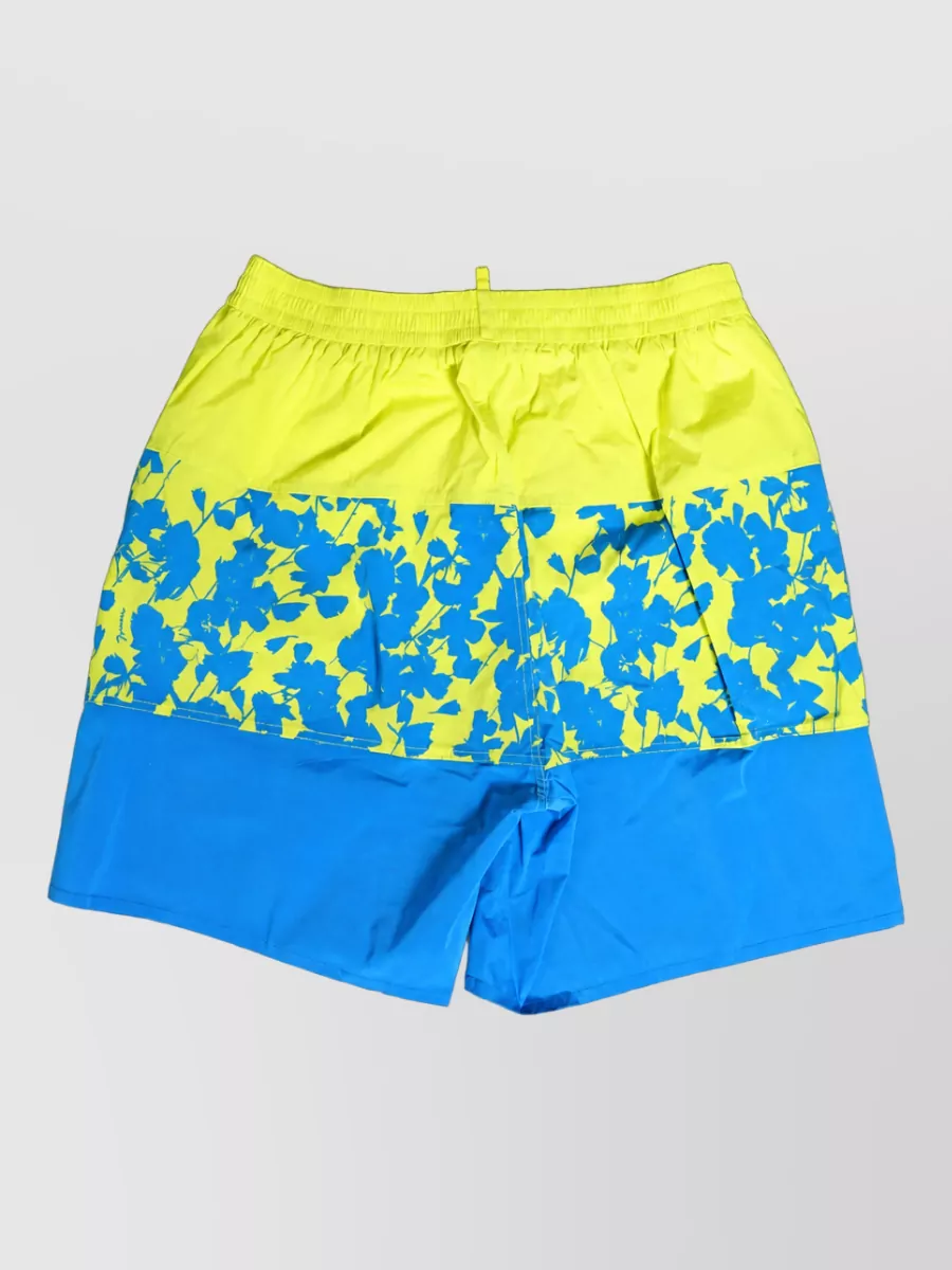 Dsquared2 Floral Boxer Swim Shorts