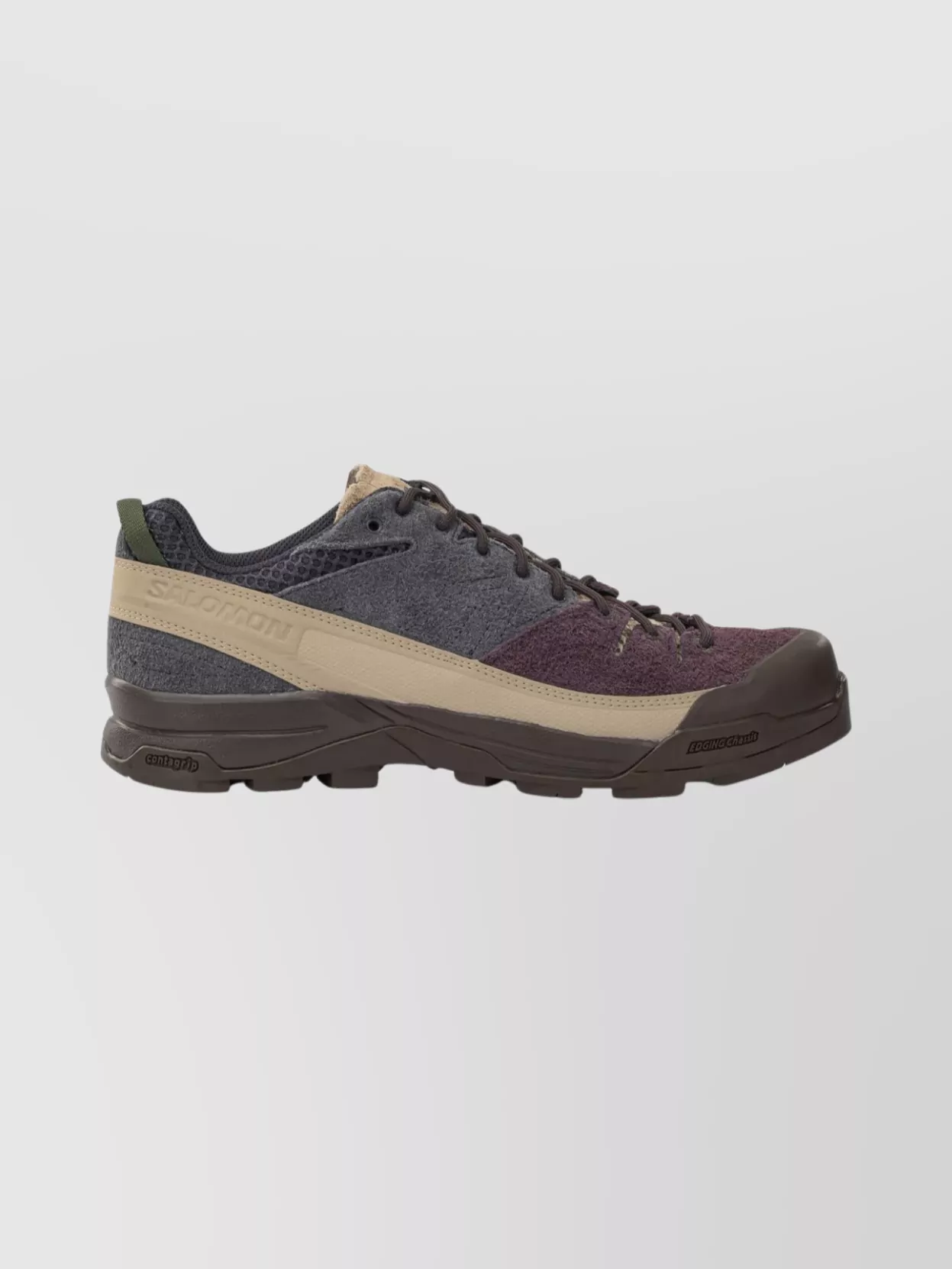Salomon Suede Low-Top Sneakers Rubber Sole