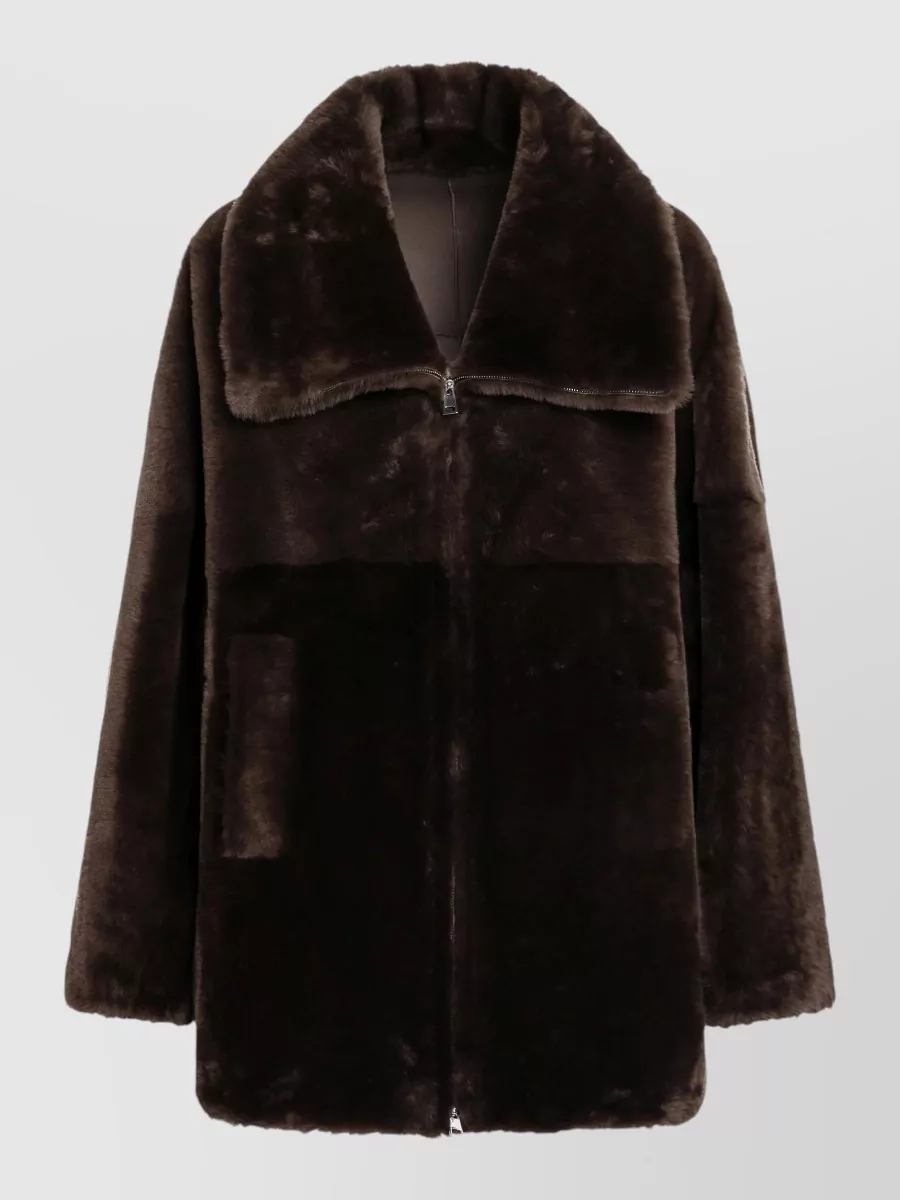 Blancha faux shearling jacket