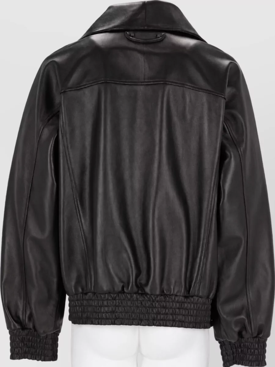Balenciaga Leather Coat