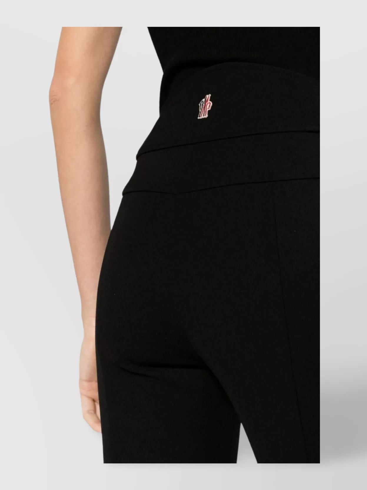 Moncler Grenoble Slim Fit Mid Rise Trousers With Pockets