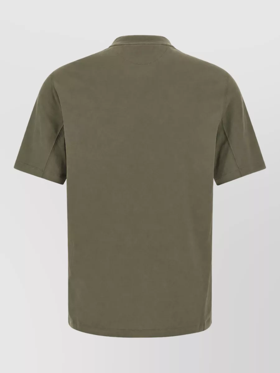 Brunello Cucinelli Cotton Logo-Print Short-Sleeve T-Shirt