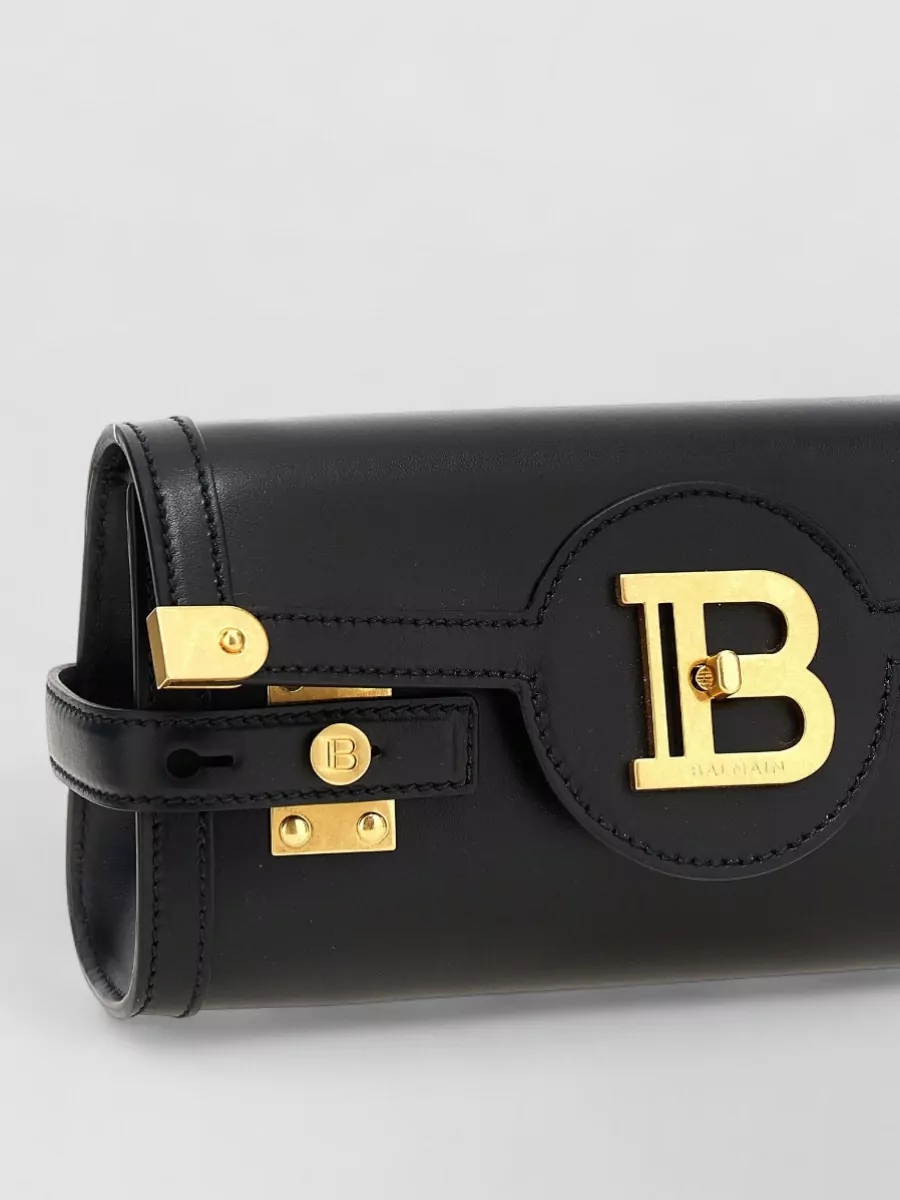 Balmain B Buzz Clutch Bag Chain Strap