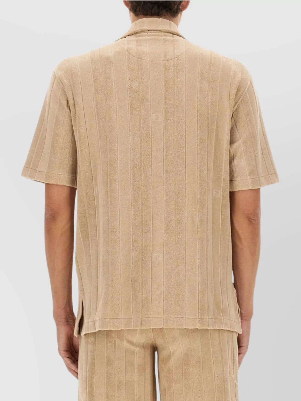 Fendi Shirt Chest Pocket Striped Pattern