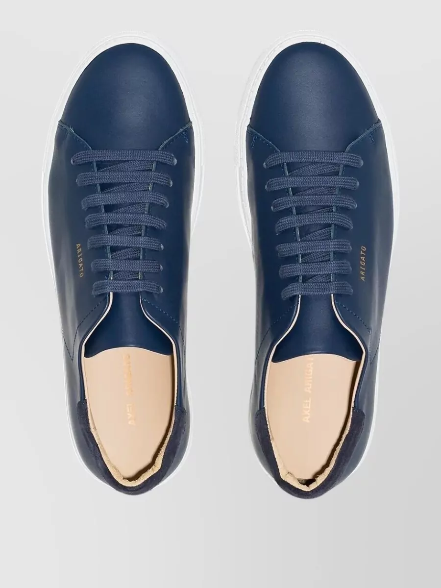 Axel Arigato Low-Top Sneakers With Round Toe And Flat Sole