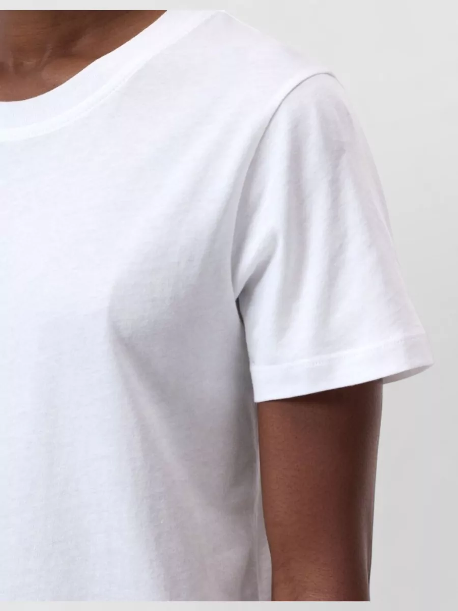 Closed Cotton Crew Neck Short-Sleeve T-Shirt