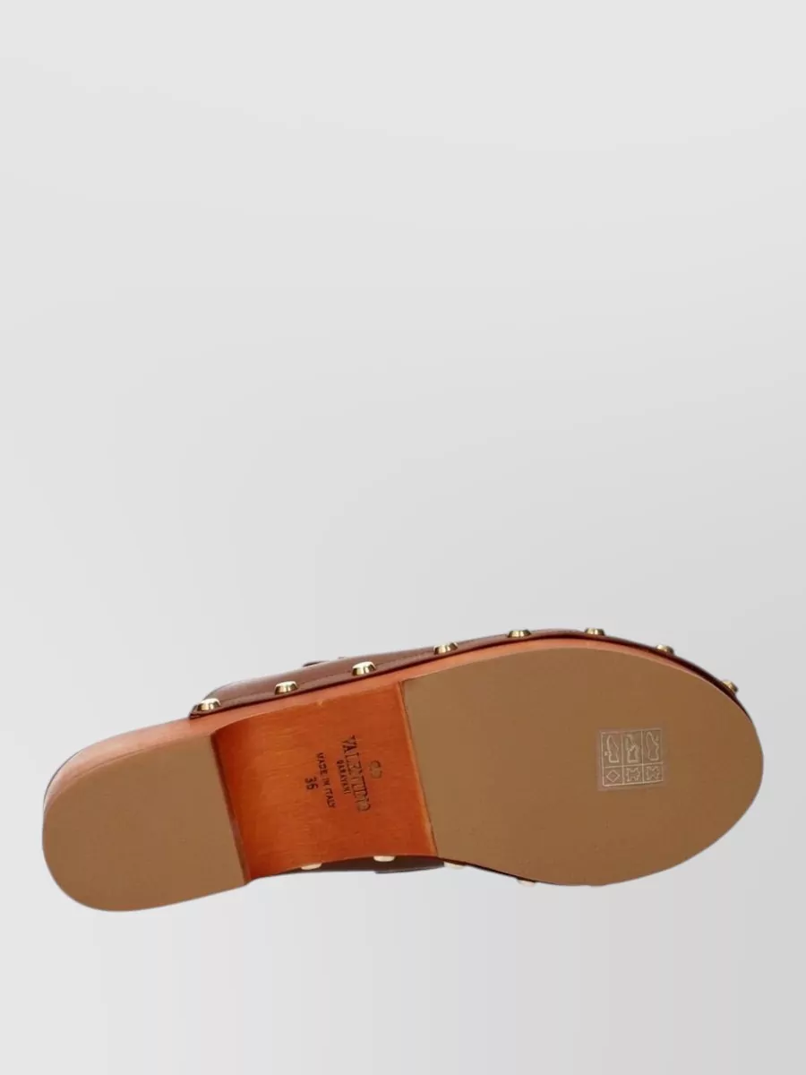 Valentino Garavani Leather Mules