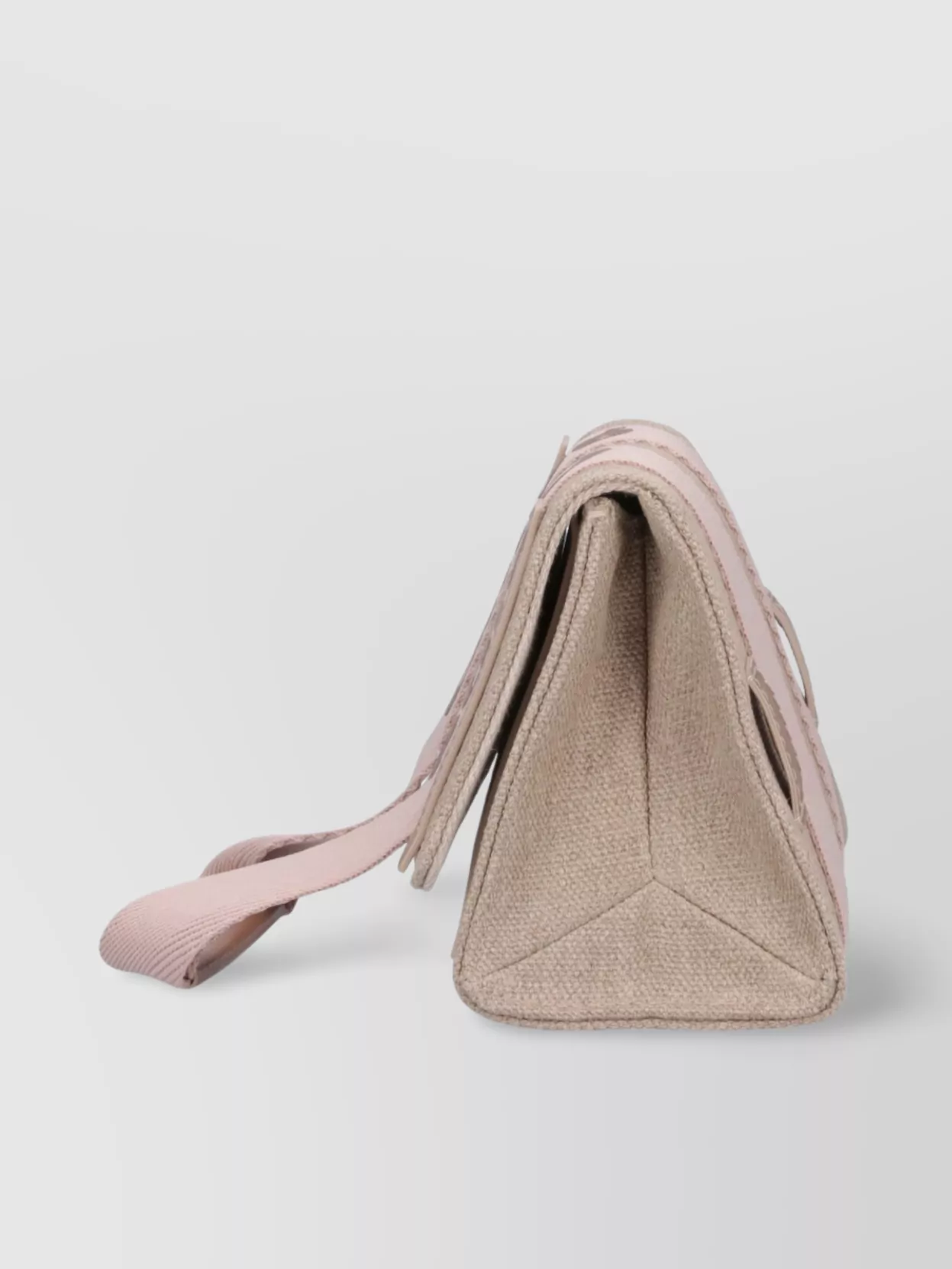 Chloé Panel Strap Shoulder Bag In Pink