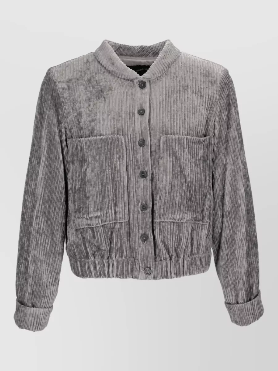 Emporio Armani corduroy-effect jacket
