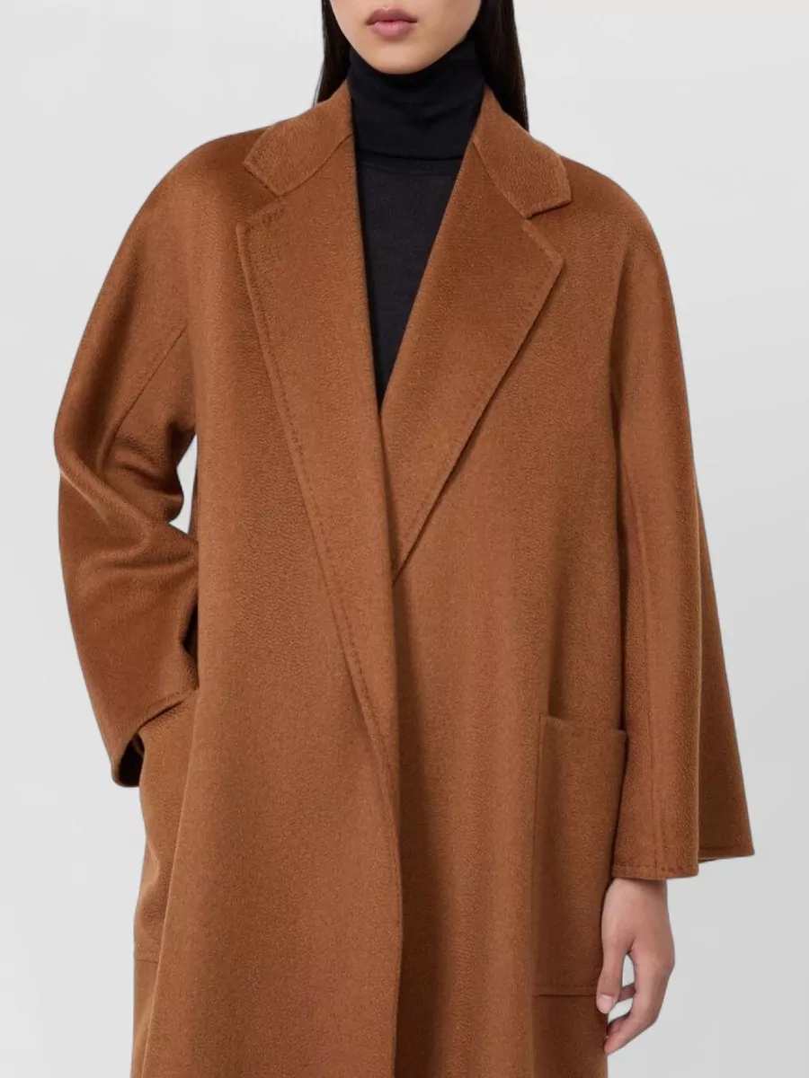 Max Mara Cashmere Belted Fitted Coat