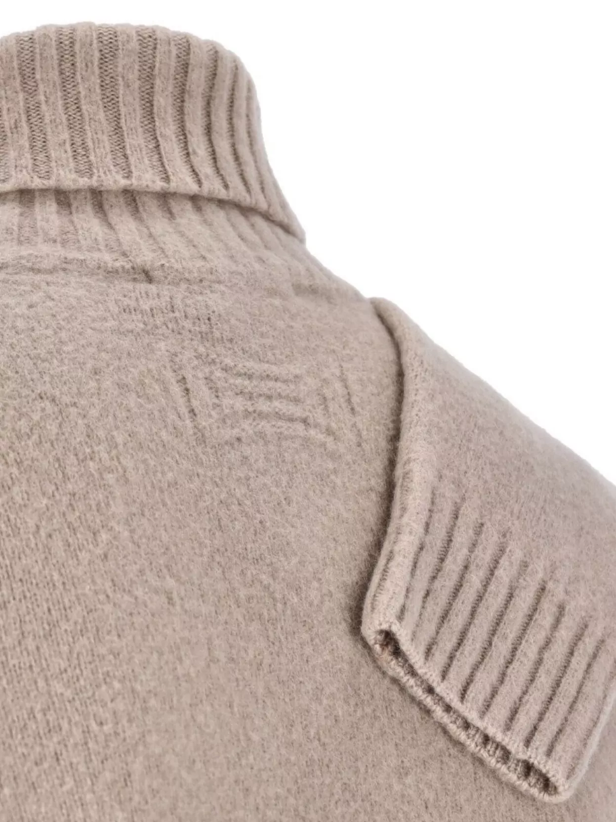 Drumohr Turtleneck Sweater With Ribbed Cuffs And Hem In Multi
