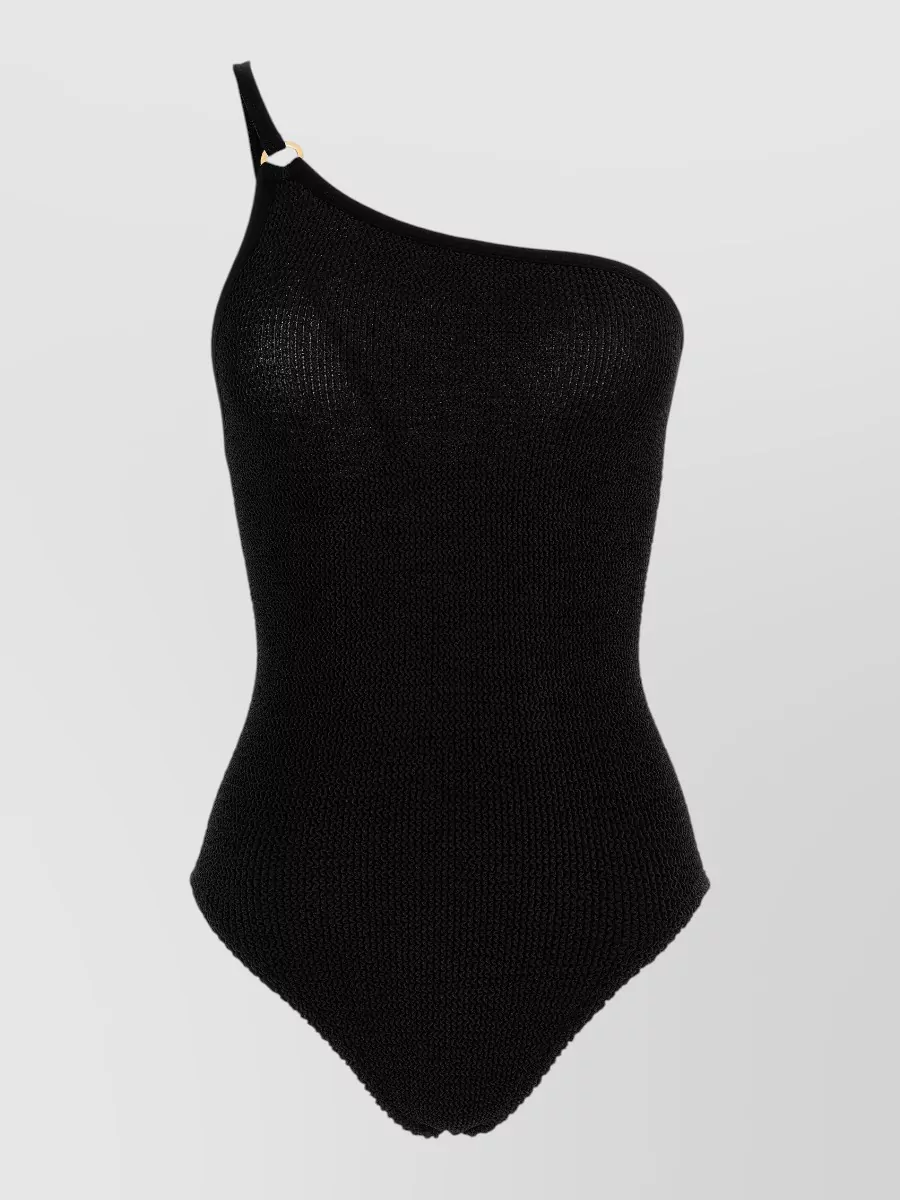 Hunza G asymmetric one-shoulder swimsuit