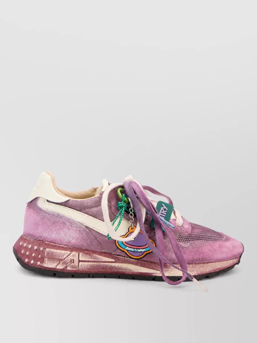 Autry Leather And Nylon Sneakers