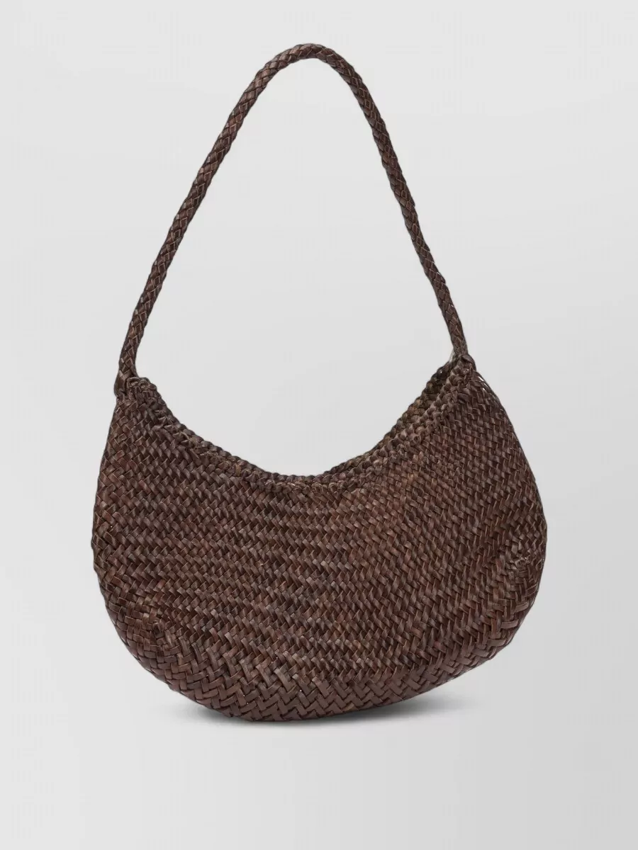 Dragon Diffusion Nova Luna Small Woven Shoulder Bag