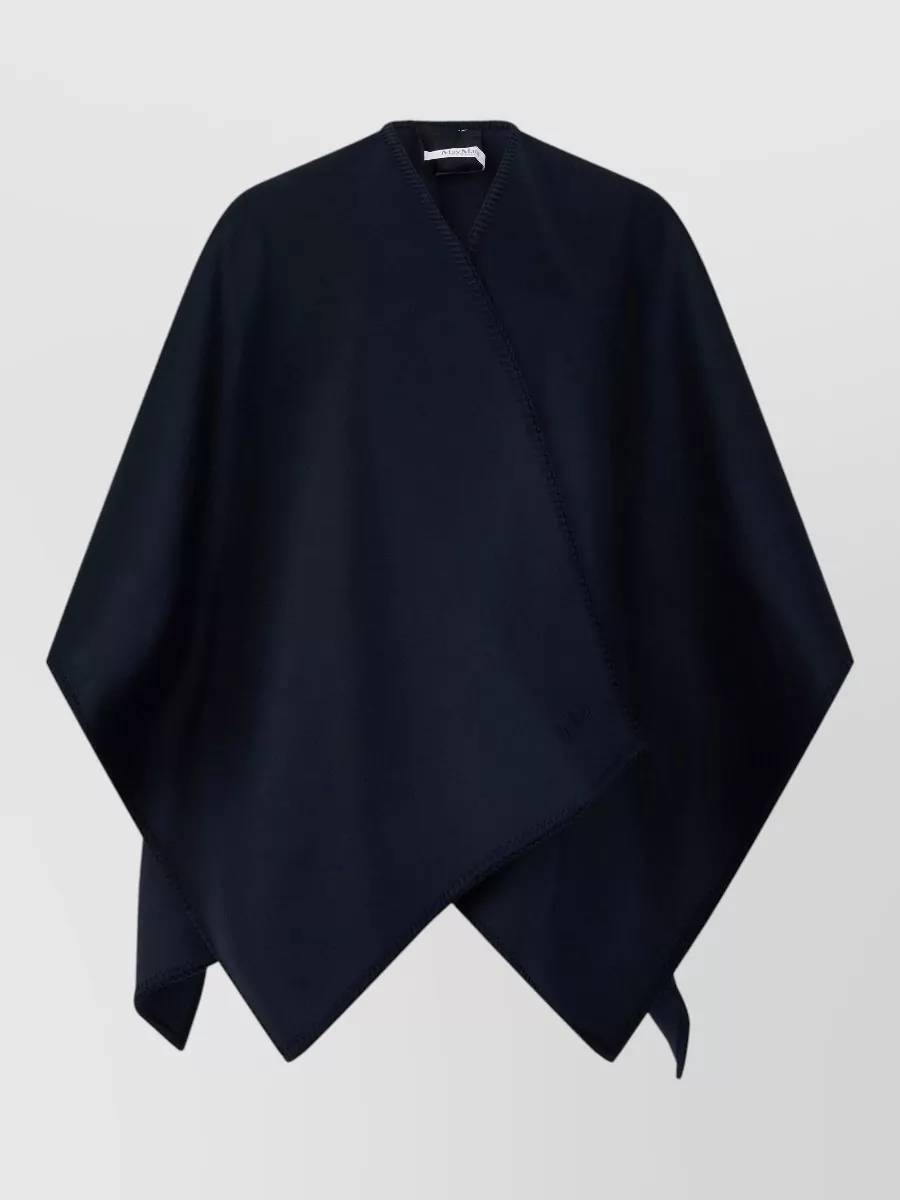 Max Mara Virgin Wool Poncho