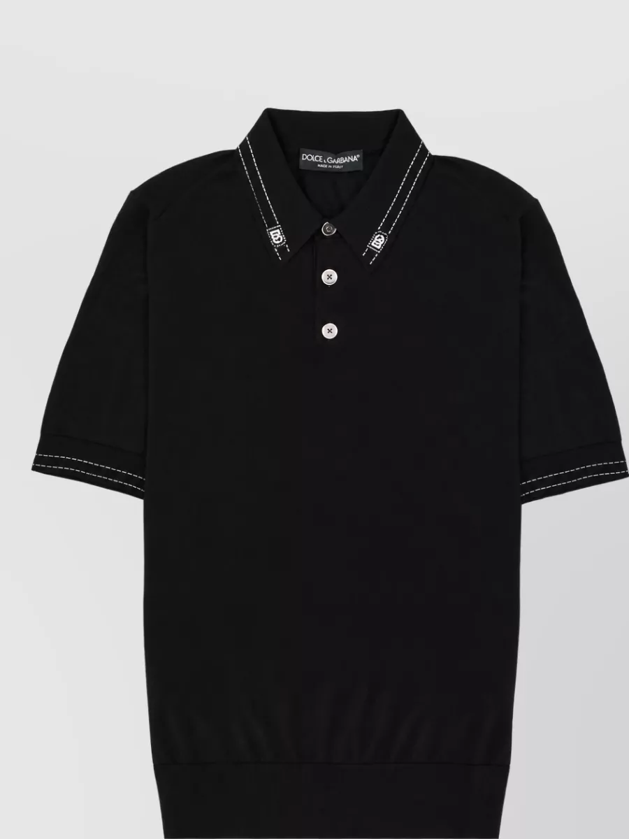 Dolce&Gabbana cotton polo shirt