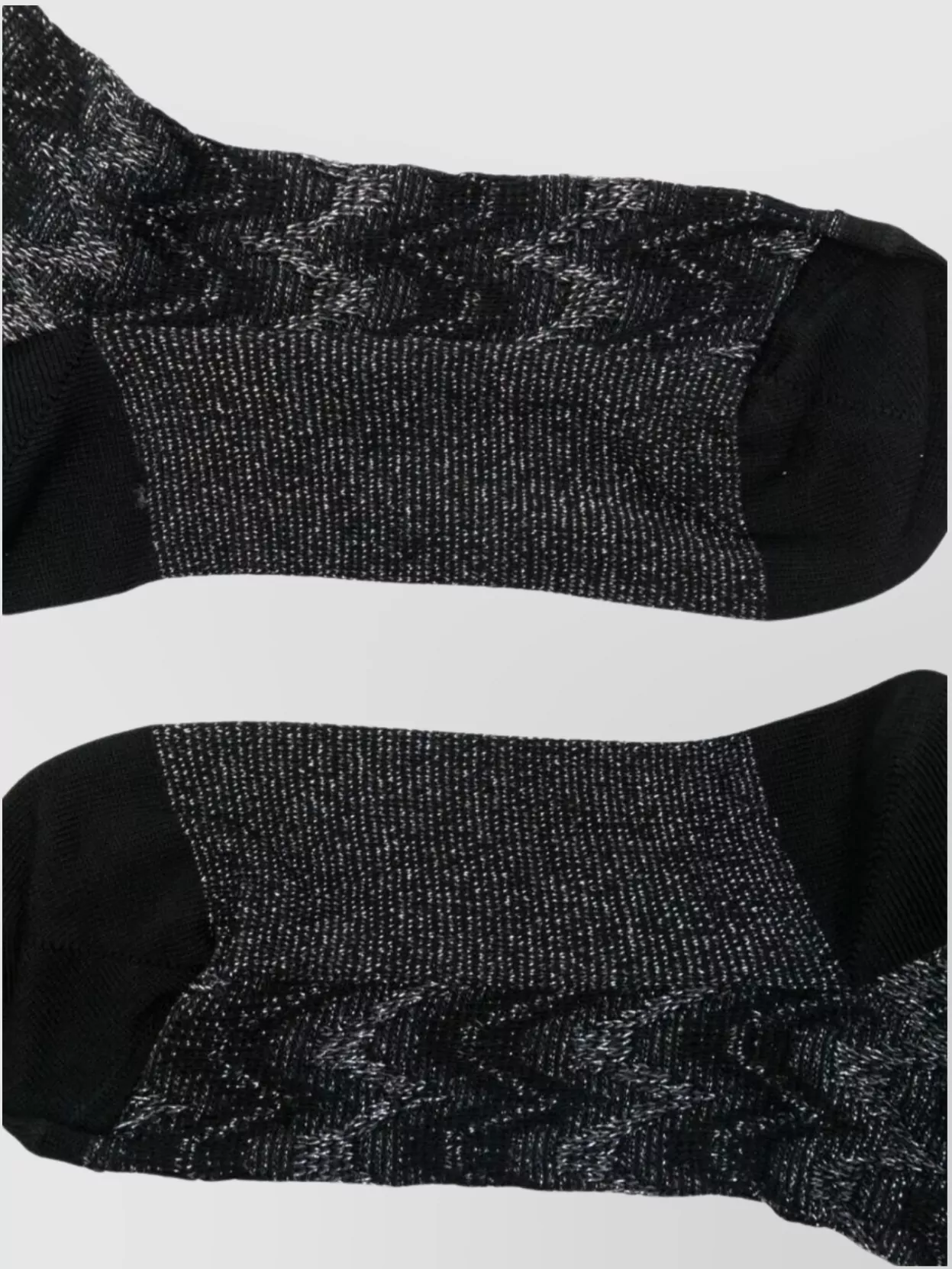 Missoni Chevron Pattern Cotton Mid-Calf Socks