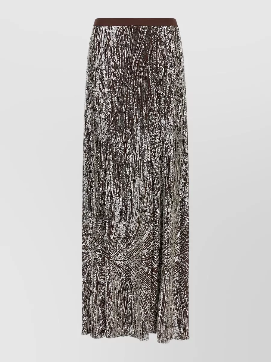 Paco Rabanne Embellished Maxi Skirt