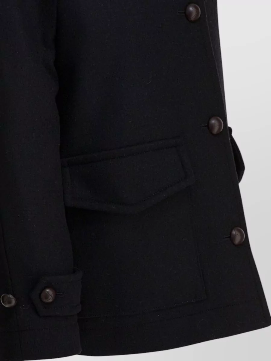 Circolo 1901 Wool Double-Breasted Coat