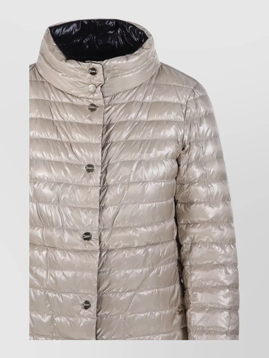 Herno Down Single Breasted Coat