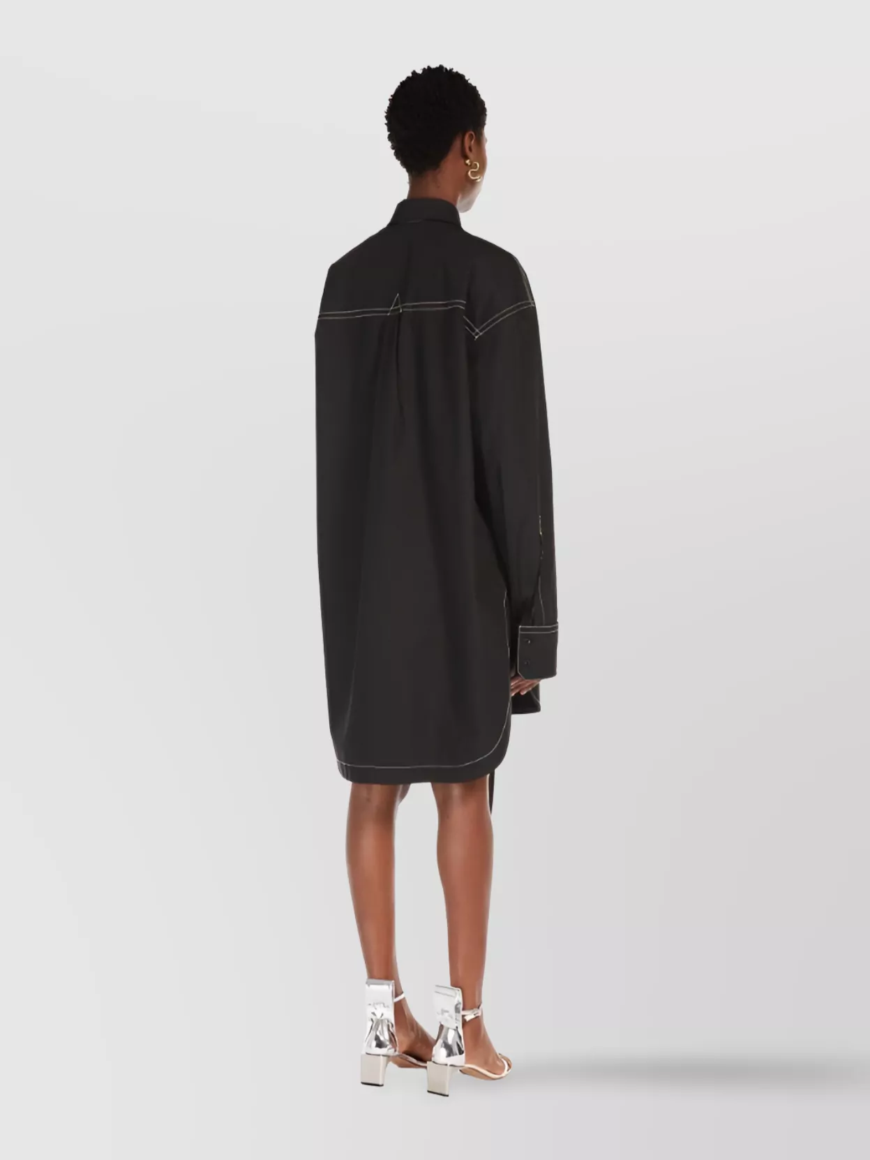 Sportmax Shirt Longline Waist Belted