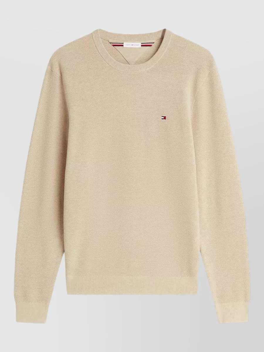 Tommy Hilfiger Textured Crew Neck T-Shirt