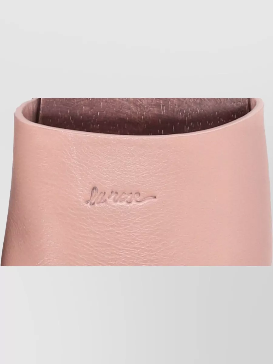 La Rose Leather Sandals