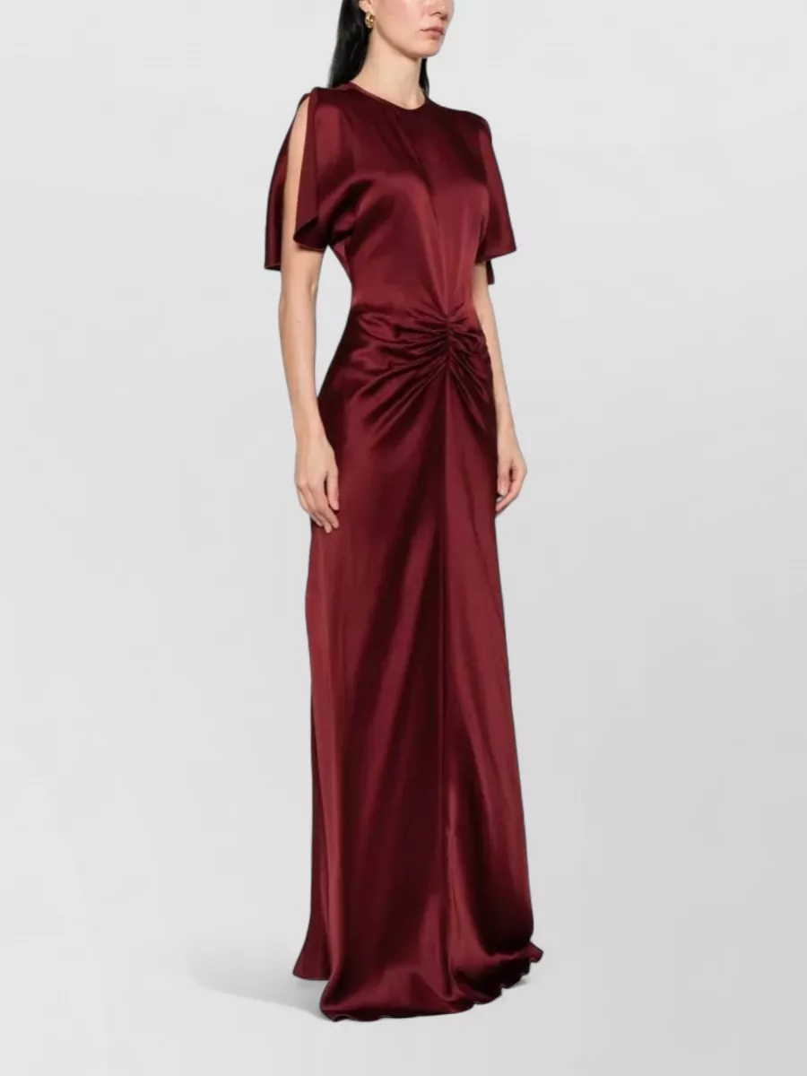 Victoria Beckham Ruched Maxi Dress