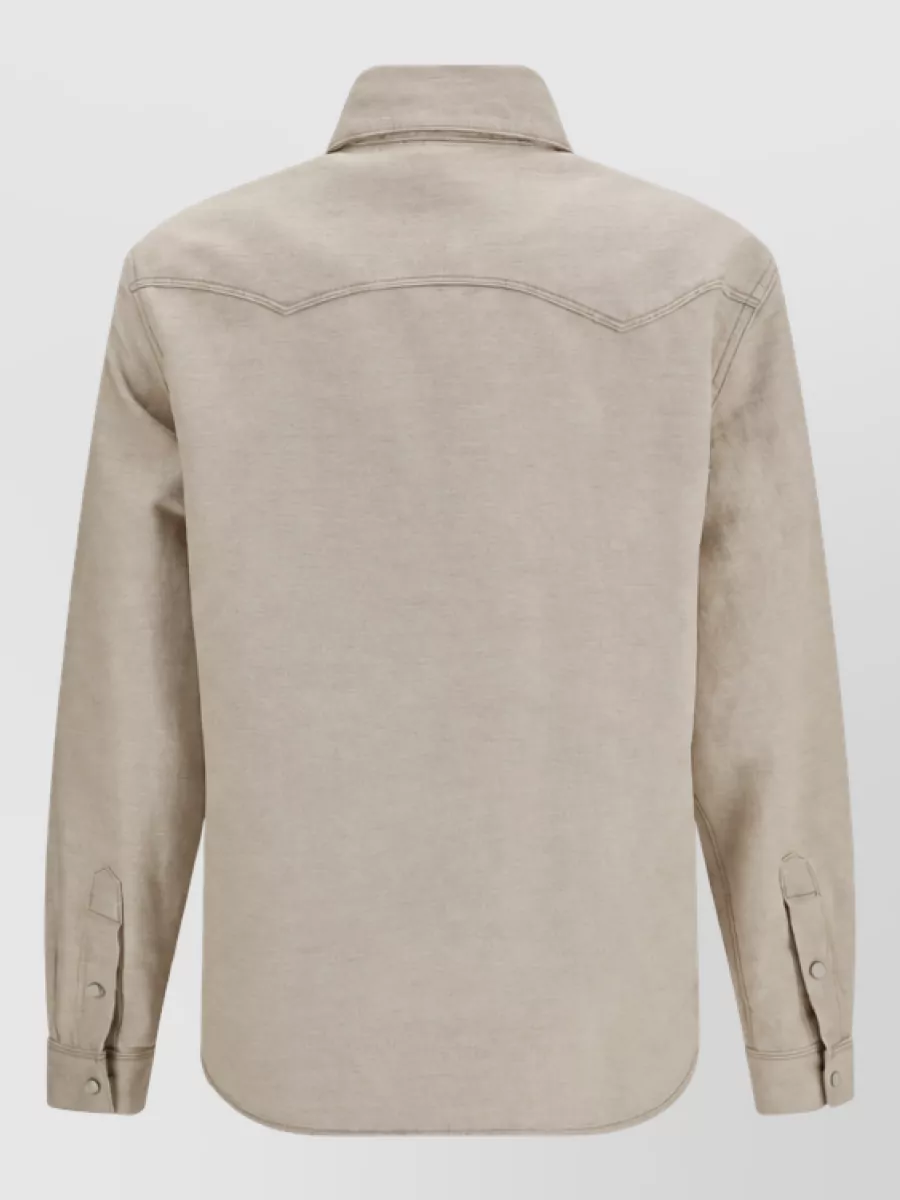 Fendi Denim Western Shirt