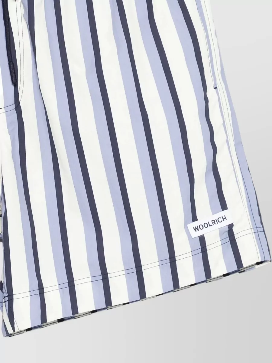 Woolrich Striped Swim Shorts