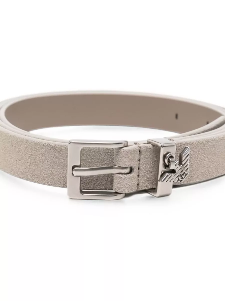 Emporio Armani Suede Leather Belt