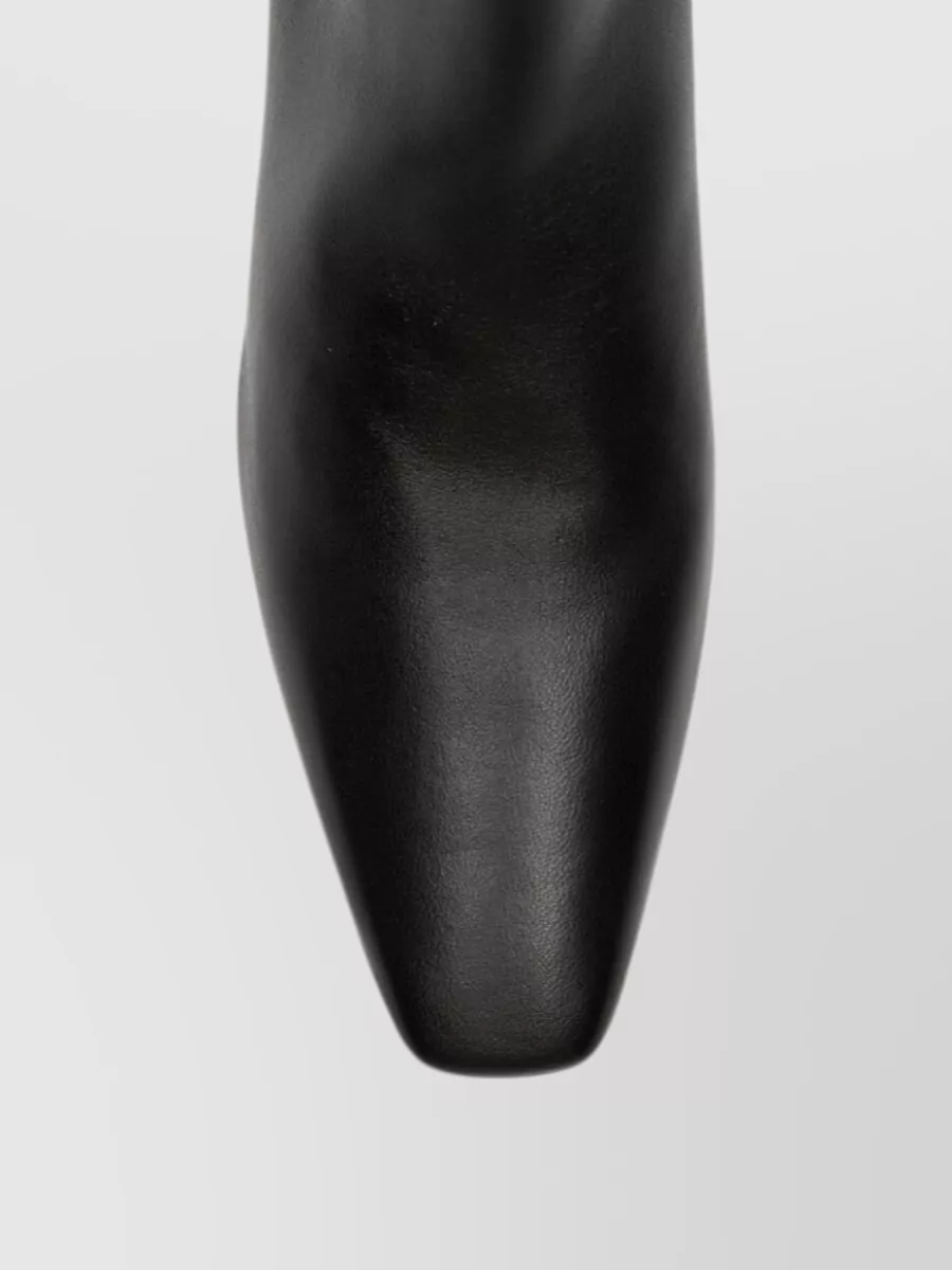 Totême Leather Ankle Boots