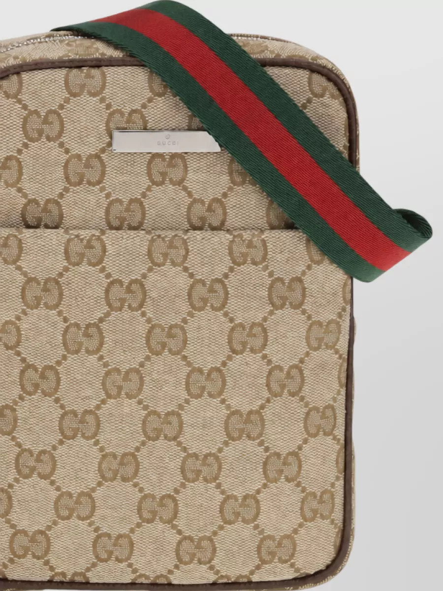 Gucci Fabric Crossbody Bag