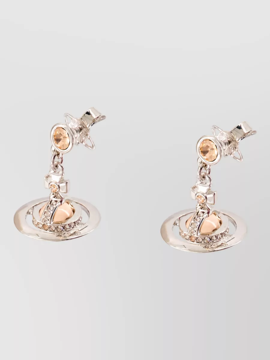 Vivienne Westwood metal stud earrings