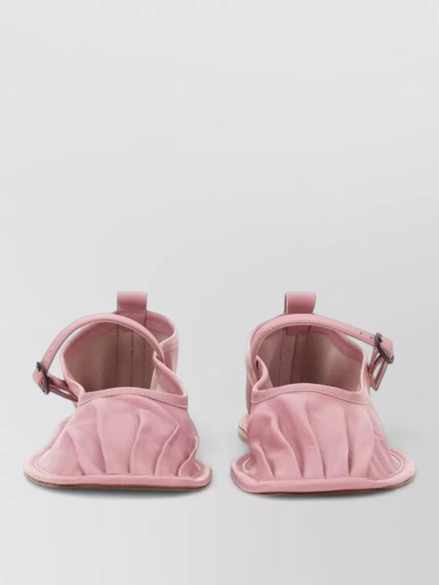 Hereu leather ballerina shoes