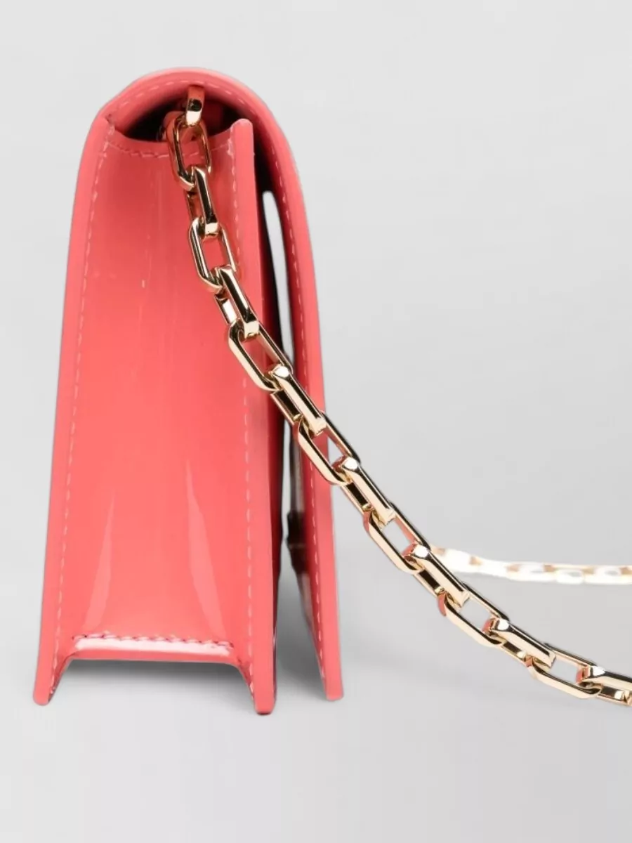 Christian Louboutin Bettina Patent Leather Clutch Bag