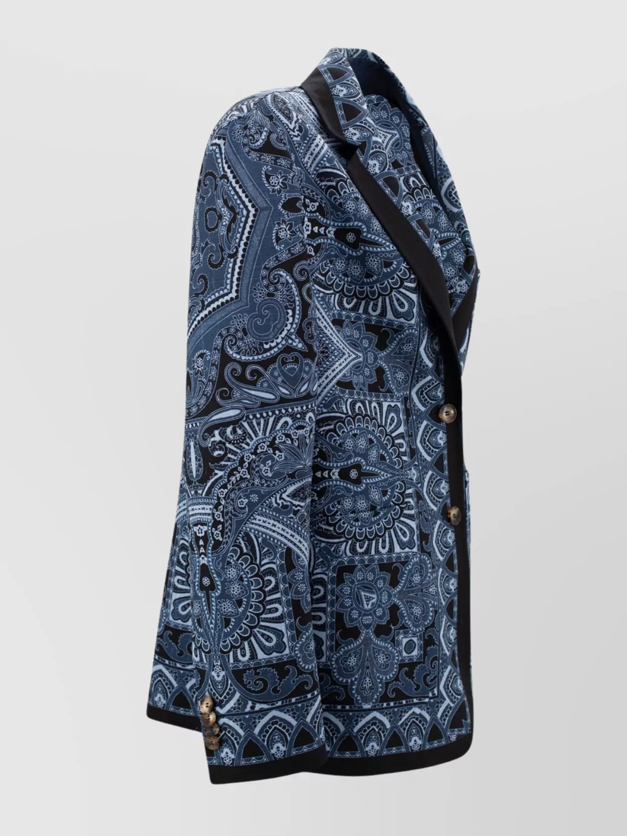 Etro Reversible Wool-Silk Blend Jacket