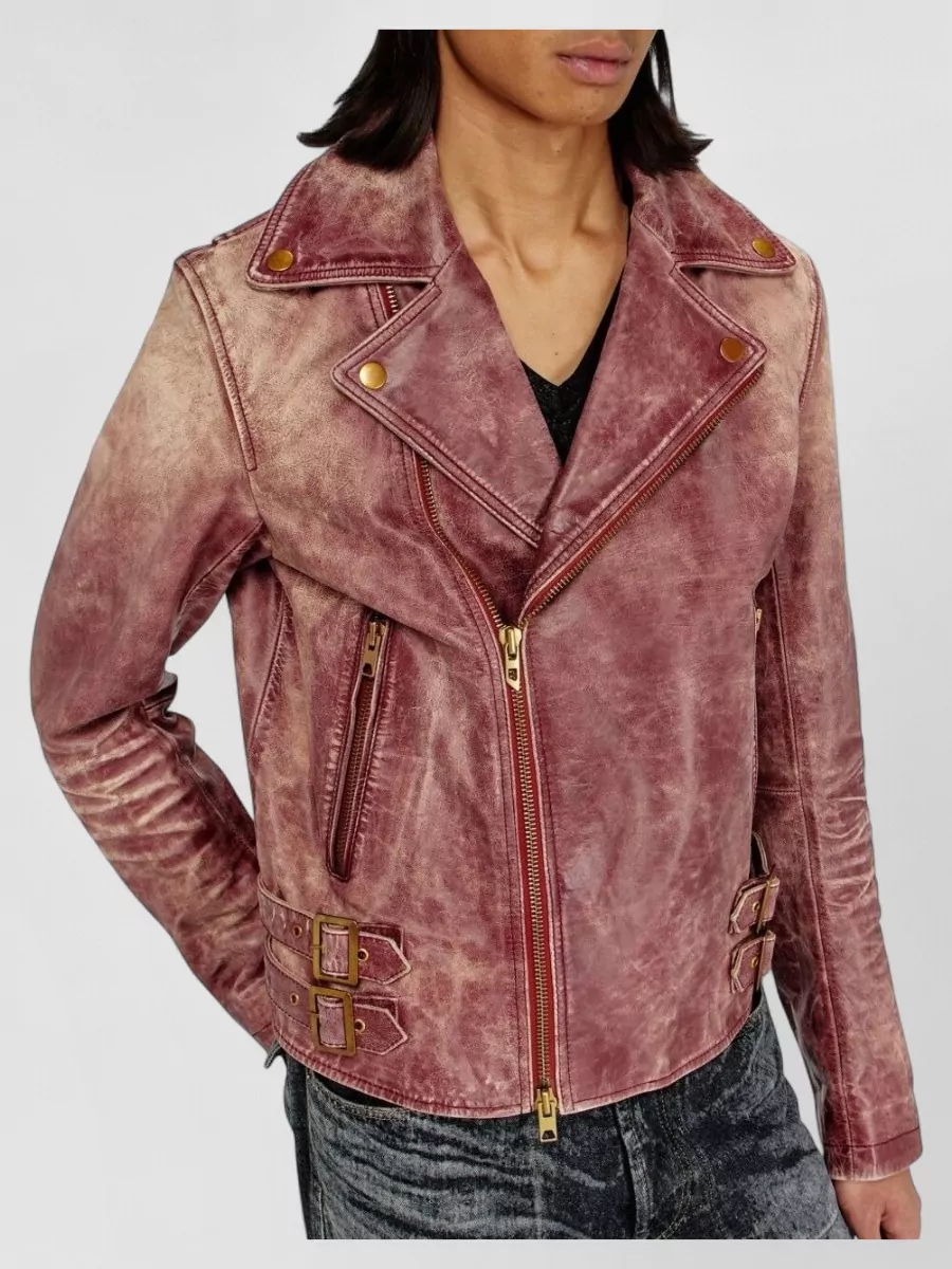 Diesel Leather Blazer