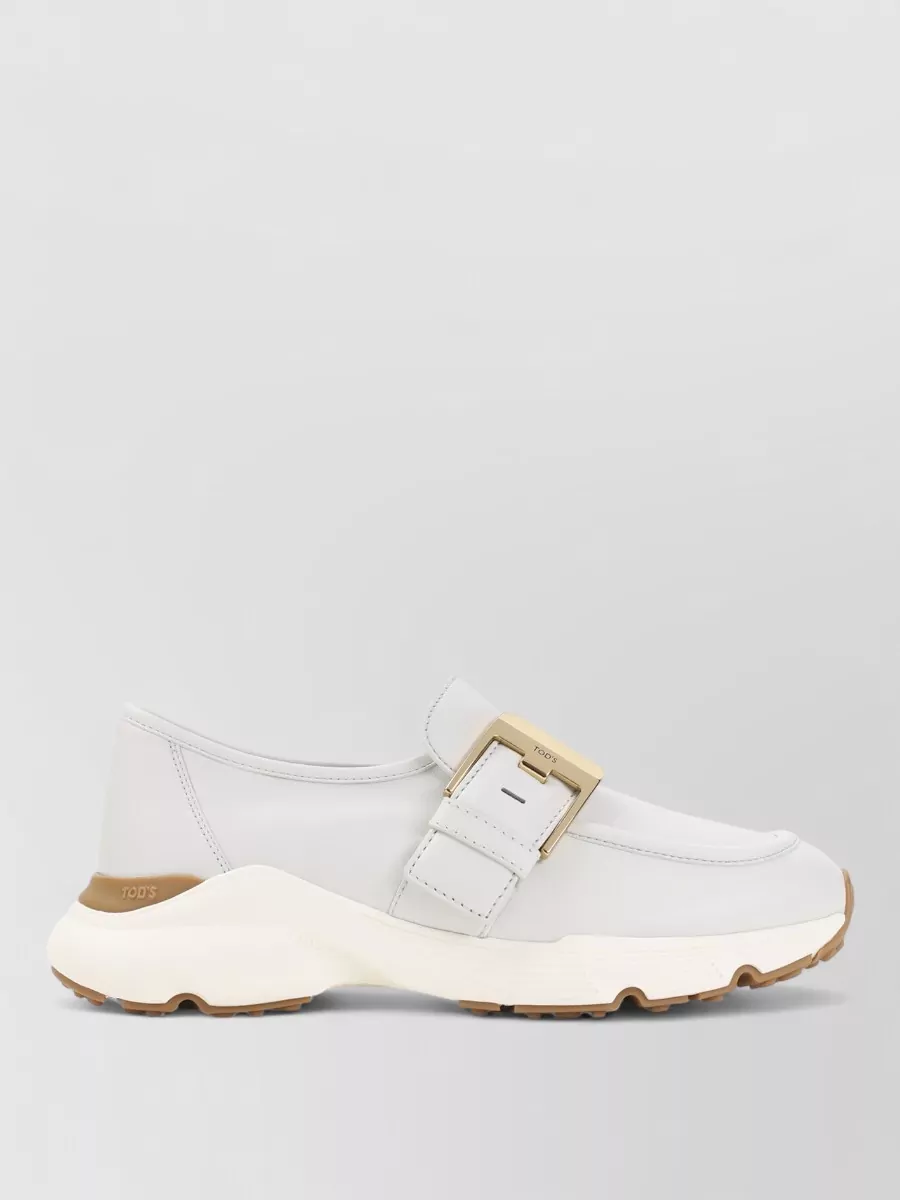 Tod's Leather Slip-On Sneakers